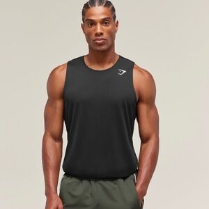 Gymshark Arrival Sleeveless Training Tank Black Men’s L